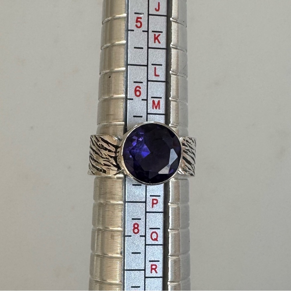 NWOT Sundance Wild One Ring, Amethyst, Sterling Silver - Picture 6 of 6